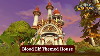 Wow Housing - Blood Elf Themed House