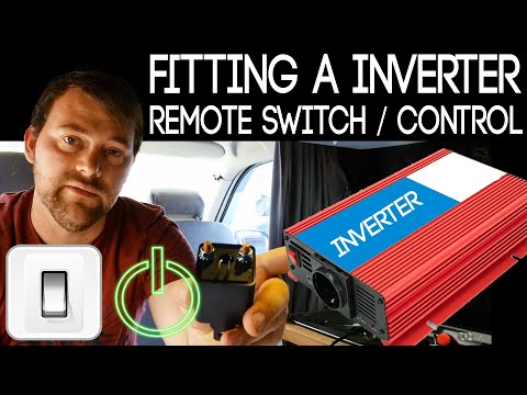 HOW TO: Fitting a 12v Inverter Remote Power Switch to a Campervan | VW T5 Build