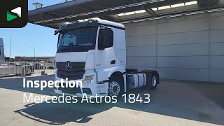 Mercedes-Benz Actros 1843 4X2 ClassicSpace Retarder truck tractor for sale - Image 4 | Autoline MY Mercedes-Benz Actros 1843 4X2 ClassicSpace Retarder truck tractor | Image 4 - Autoline