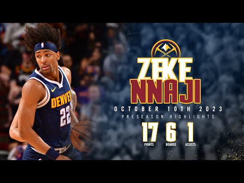 Zeke Nnaji Showed Up and Showed Out | Full Game Highlights