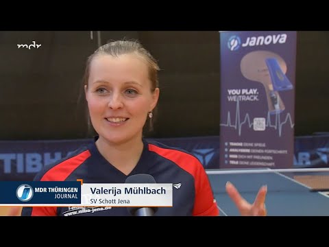 13 Jährige gewinnt ihr erstes Tischtennis Bundesligaspiel bei Debüt von SV Schott Jena