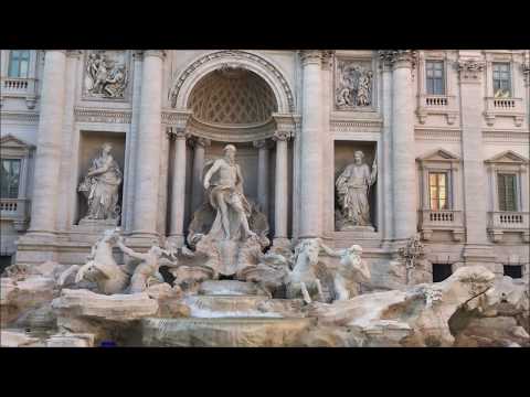 Throwing Coins in Tivi Fountain: Last Day in Rome, Italy June 18, 2018