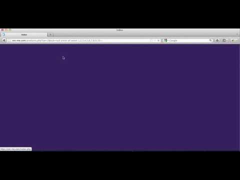 Hacking websites using sql injection