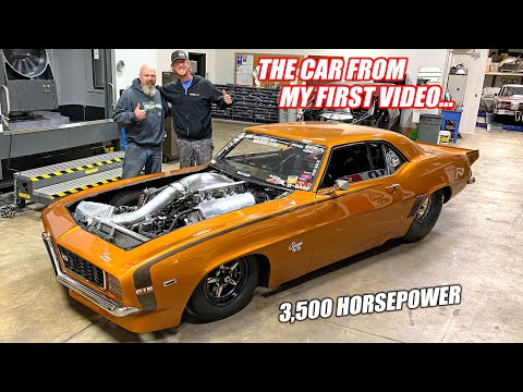 Tom Bailey Let Me Drive His 3,500 Horsepower Camaro!!! (The Car That Started My Career...INSANE!)