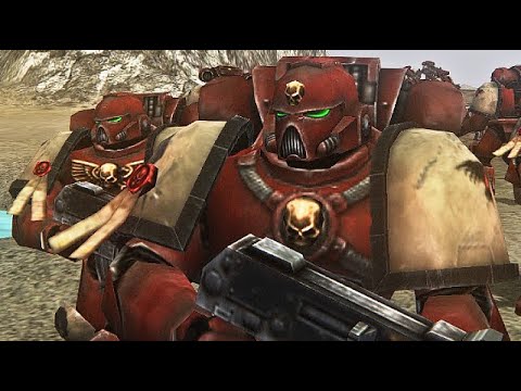 Unification Mod 2021 | Blood Ravens vs Orks! - Epic Battle, Warhammer 40K: Dawn of War: Soulstorm