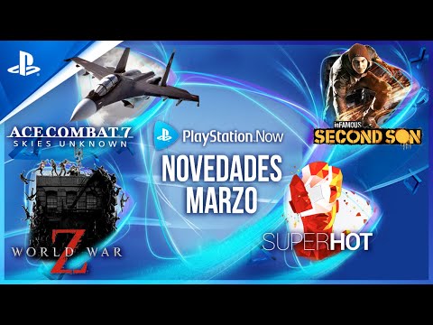 Juegos de PlayStation Now de marzo: World War Z, Ace Combat 7: Skies Unknown, inFamous: Second Son y Superhot