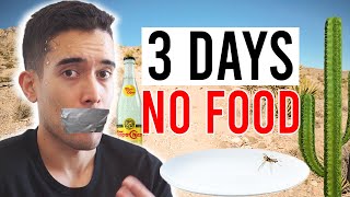 3-Day Water Fast | I Ate Nothing & Here