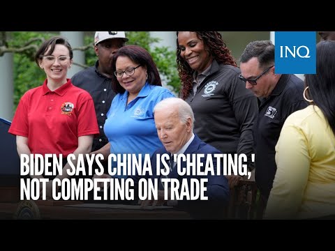 Biden says China is 'cheating,' not competing on trade
