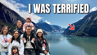 Terrified during our Alaskan excursion - @itsJudysLife