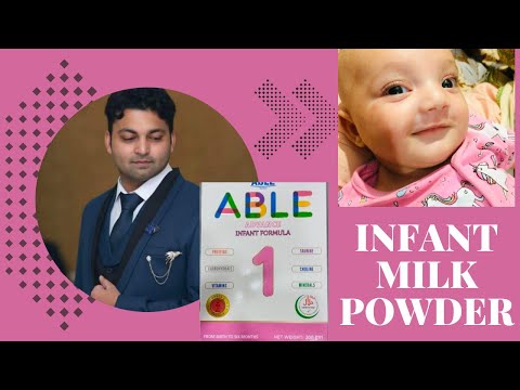 ABLE 1 Baby infant milk powder |  Dr Zain The Healthier Pakistan.
