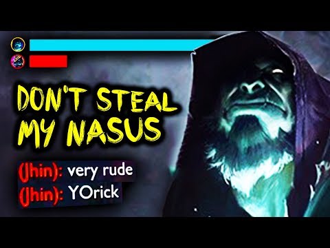 THIS IS WHAT YOU GET WHEN YOU TAKE MY NASUS