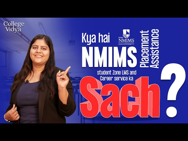 What is the truth behind NMIMS Placement Assistance? ODL Program| LMS| Career| Online distance

