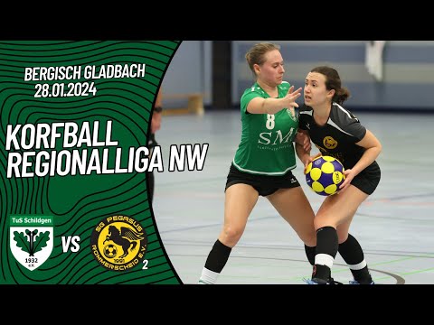 Korfball 23/24 - TuS Schildgen 1 vs. SG Pegasus 2 - 28.01.2024