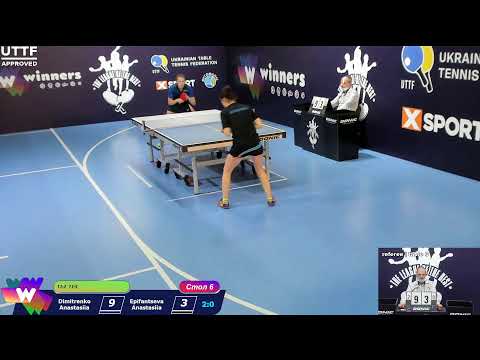 Dimitrenko Anastasiia-Epifantseva Anastasiia League of Best Table Tennis 6 16:00 03.10.2020