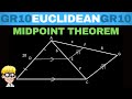 Euclidean Geometry Grade 10 Midpoint Theorem Practice