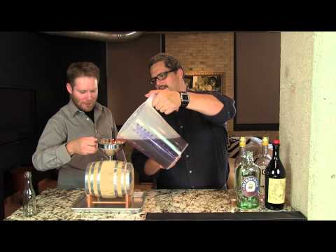 Barrel-Aged Negroni from the Cocktail Dudes