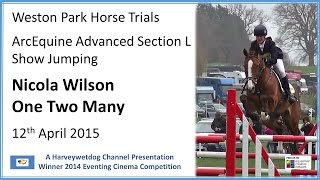 preview picture of video 'Nicola Wilson: Weston Park Horse Trials 2015'