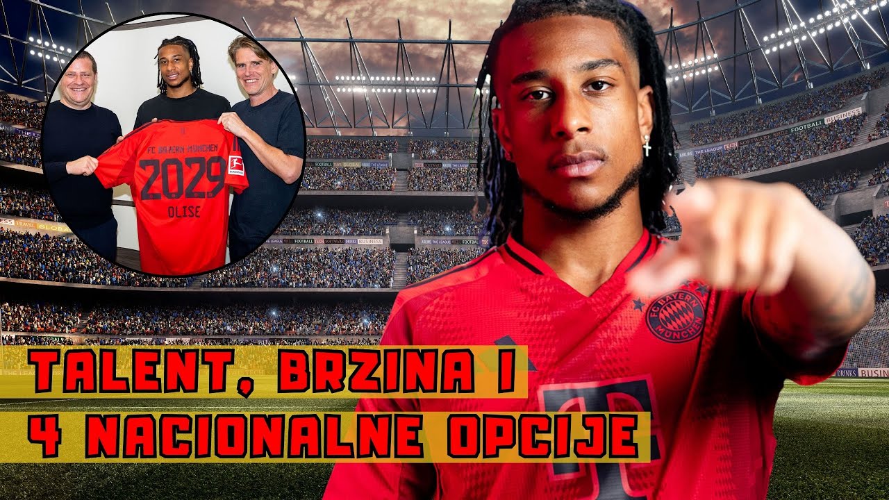 TRANSFERI: Tko je Bayernovo novo pojačanje od 70 milijuna eura? Michael Olise - profil