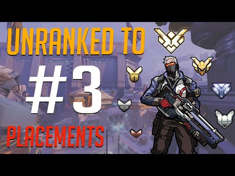 UNRANKED to GM, Soldier 76 ONLY #3 - PLACEMENTS 3/5
