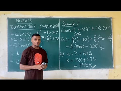 Temperature Conversion | How to convert Temperature Scales | JAMB Physics #jamb #physics #putme