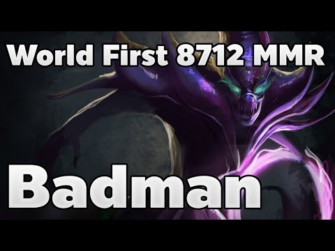 Badman Play Spectre World First 8712 MMR Awesome Comeback - Dota 2 RedArchon
