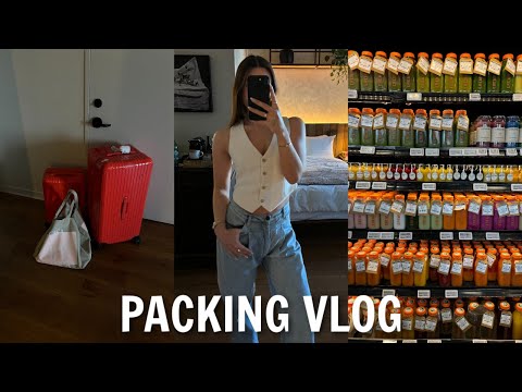 pack with me for Emma's bachelorette trip  + traveling to LA