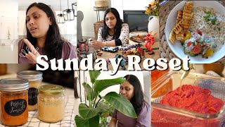 Sunday Reset - Weekly Meal Plan - chutney / Dip  - Paneer Rice Bowl  (Quick & Special Lunch)