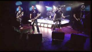 CORRODED 6ft Of Anger Live i TV4 Nyhetsmorgon
