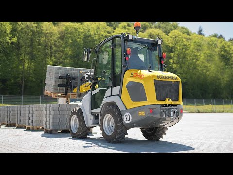 Kramer Radlader 5035 & 5040: Perfekte Leistung, kompakte Maße und geringes Eigengewicht | DE