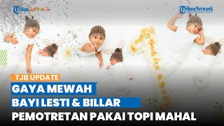 Diselimuti Barang Mewah, Intip Pemotretan Newborn Baby Leshia Anak Lesti Kejora, Pakai Topi Mahal