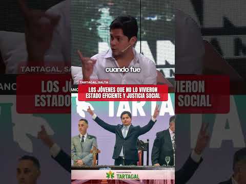 Reivindicamos a los grandes presidentes: Estado eficiente y justicia social. #salta #tartagal