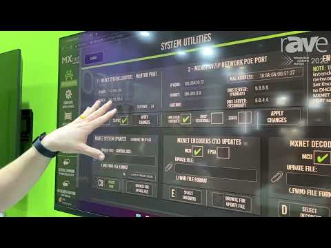 ISE 2023: AV Pro Edge Features MXNet 1G AV-Over-IP System with Mentor Control Software