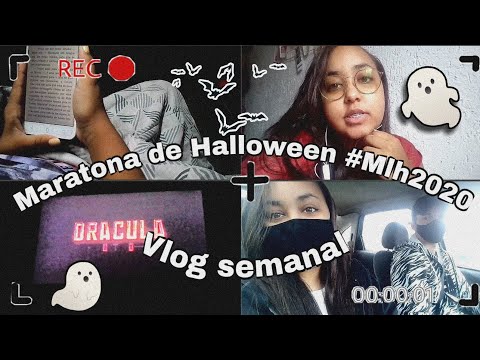 VLOG DE LEITURA #3 - ENCERRAMENTO DA MARATONA DE HALLOWEEN #MLH2020.