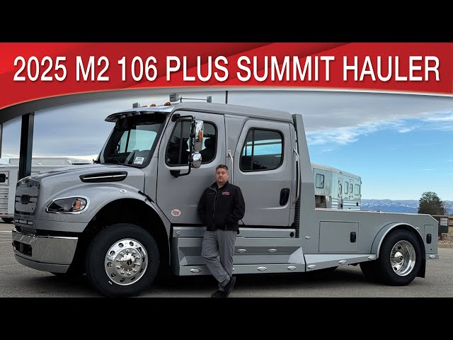 Preview image of 2025 Freightliner M2 106 Plus Model Summit Hauler youtube video