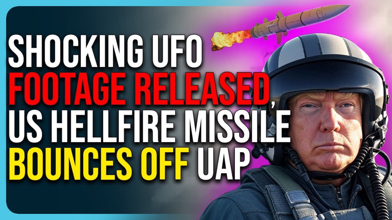Shocking UFO Footage Released, US Hellfire Missile Bounces Off UAP