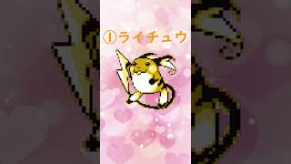 【初代ポケモン】ぽっちゃりかわいいポケモン３選！