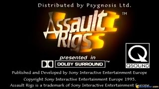 Assault Rigs gameplay (PC Game, 1996)
