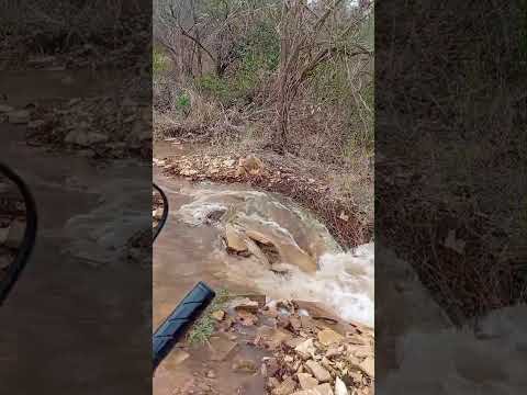 Rio carius ￼zona rural de Nova Olinda Ceará 18/01/26. Via Antônio Neto