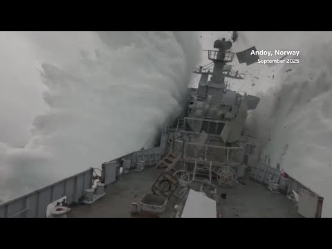 Footage shows frigate sunk by NATO submarine torpedo during exercise | REUTERS