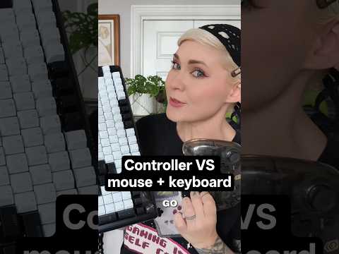 controller VS keyboard+mouse #NewGamers #GameLiteracy #GamingExplained #LearnToGame #newgamer