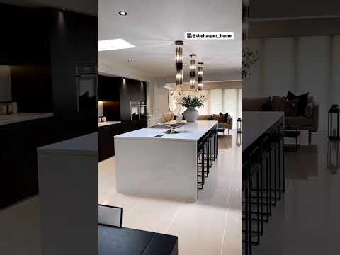 COZINHA COM ILHA PURA INSPIRAÇÃO- QUE NOTA BOCE DARIA? #home #trends #decoração #design #cozinha