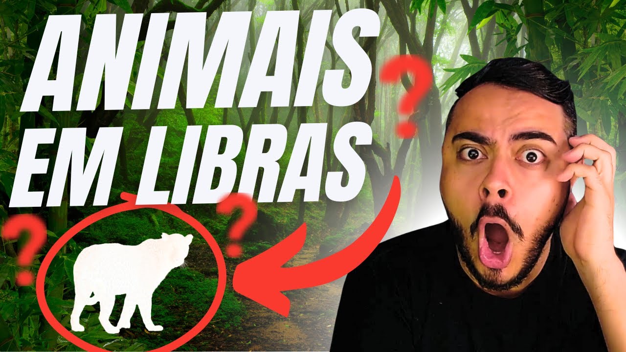Lista de 50 Animais em Libras - Língua de Sinais