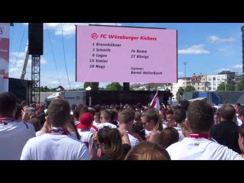 VFB vs. FWK - Public Viewing - Mannschaftsaufstellung Kickers (2017 live @ Wasen - Stuttgart)