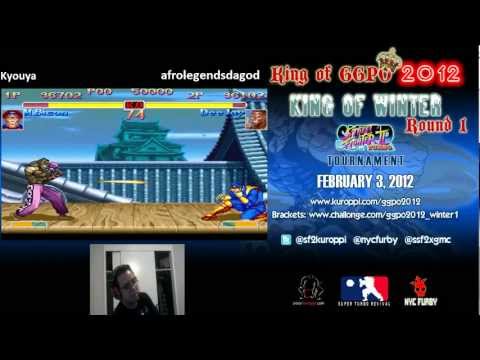The King of GGPO 2012 - Kyouya (Dictator) vs afrolegends (DeeJay)