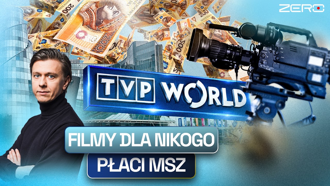 TVP WORLD: BRAK WIDZÓW I KASA OD SIKORSKIEGO