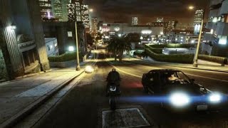(GTA5)燃えながら走るバイク