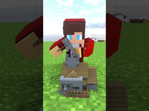 Build the house !- Baby zombie minecraft animations