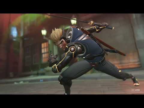 Genji Skin Genos POTG Ranked King`s Row /Overwatch 2 x One Punch Man/ NeilArrrow