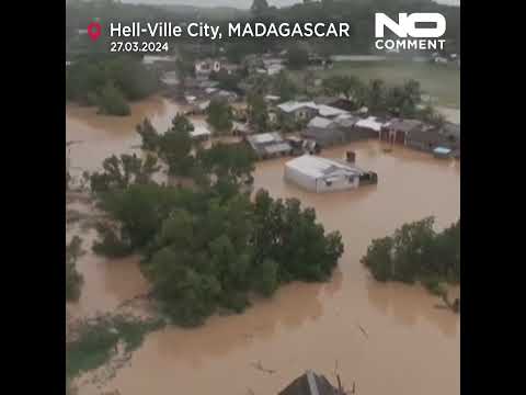 Video Thumbnail: At least 11 reported killed after Cyclone Gamane makes landfall in Madagascar