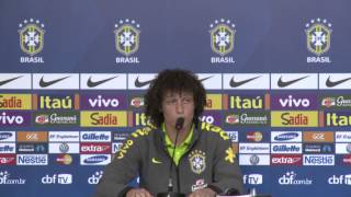 Confira a entrevista coletiva de David Luiz